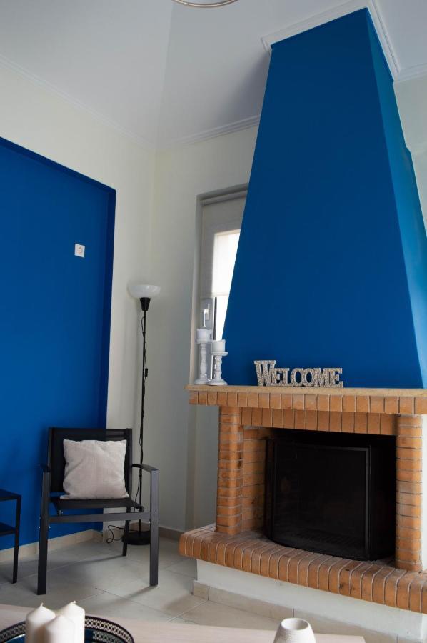 Apartament Blue And White Schinias Zewnętrze zdjęcie