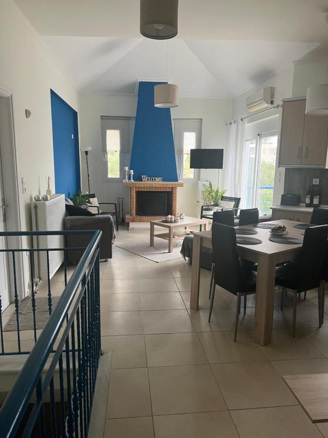 Apartament Blue And White Schinias Zewnętrze zdjęcie